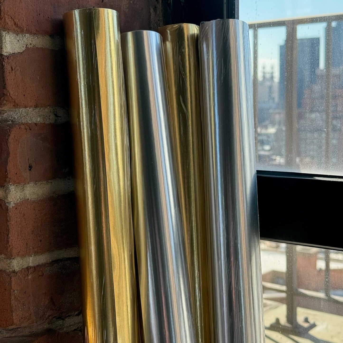 Gold Foil Gift Wrap